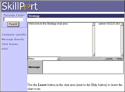 community chat room